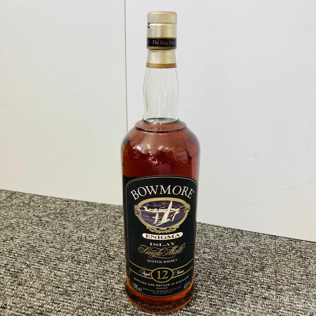 や*き様 未開栓　ボウモア　BOWMORE 12年　旧ボトル1000ml ウイス