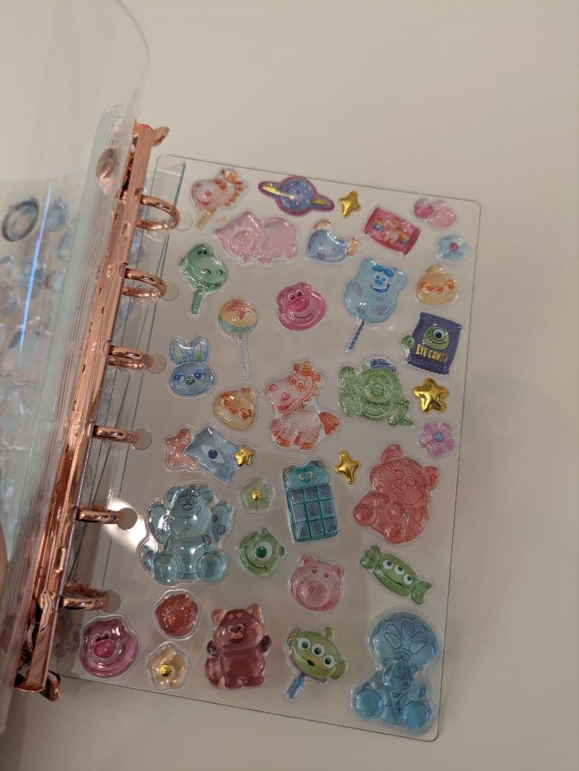 【さらにお値下げ】追加♡ボンボンドロップシール♡まとめ売り　25枚+シール帳