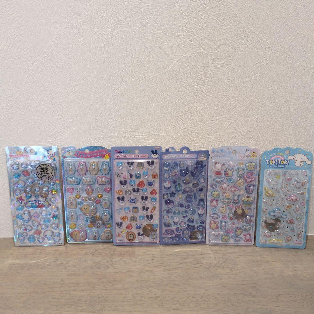 【さらにお値下げ】追加♡ボンボンドロップシール♡まとめ売り　25枚+シール帳