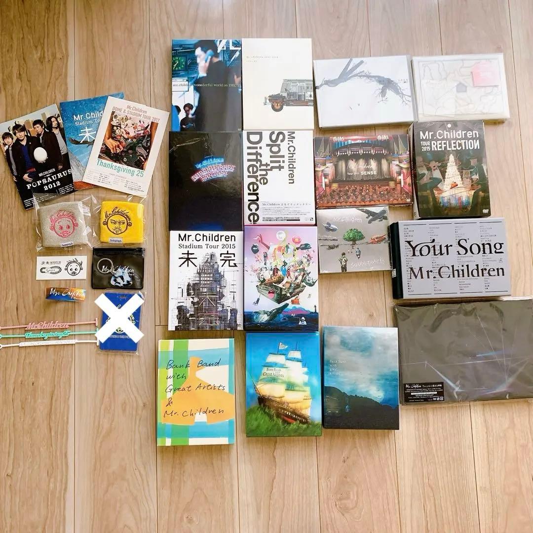 【Mr.Children ◦bank band 】DVD&ツアーグッズ&本
