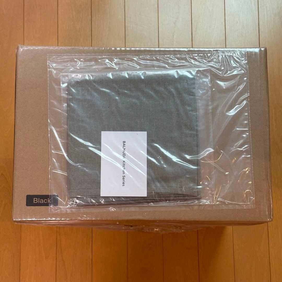 【新品未開封】バルミューダ　 Rebaker ブラック