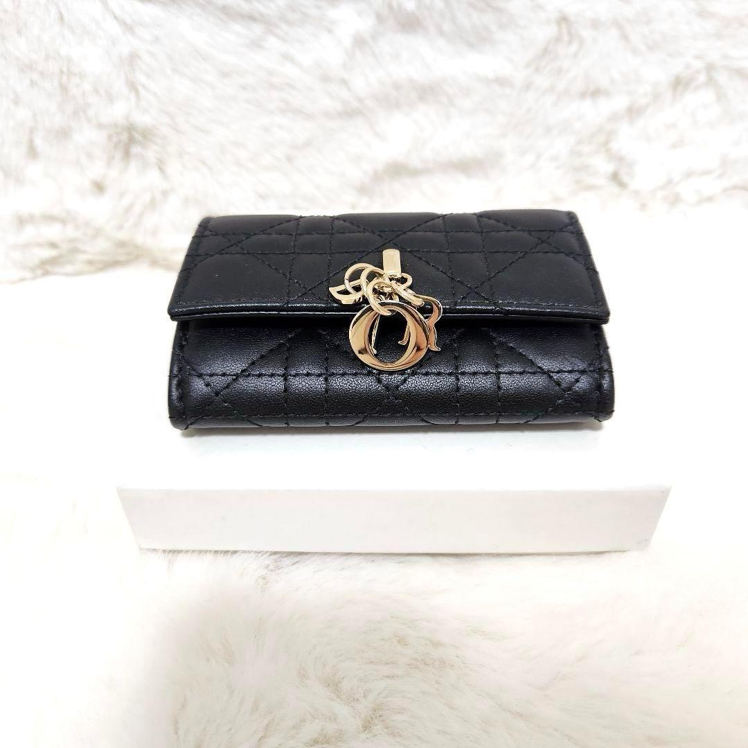 ✨ほぼ未使用　正規品✨ディオール　二つ折り　ケース　名刺入れ　チャーム