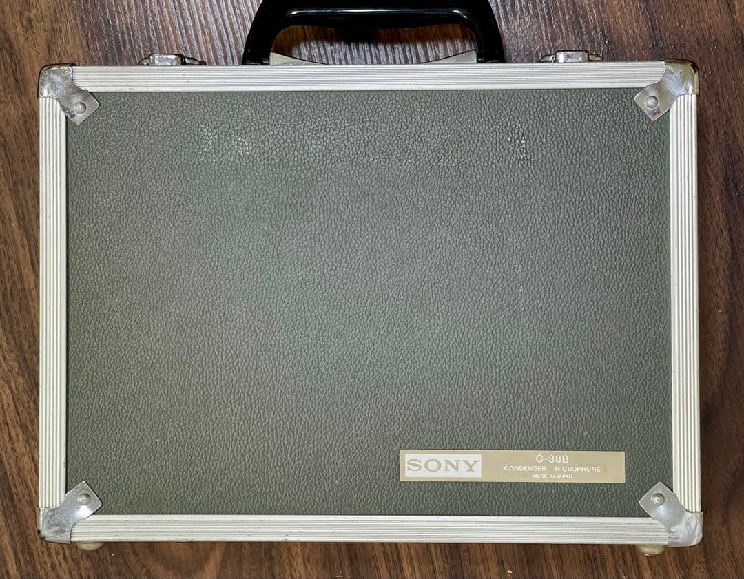 SONY C-38B 名機 コンデンサーマイク 漫才 落語 放送局仕様 動作品