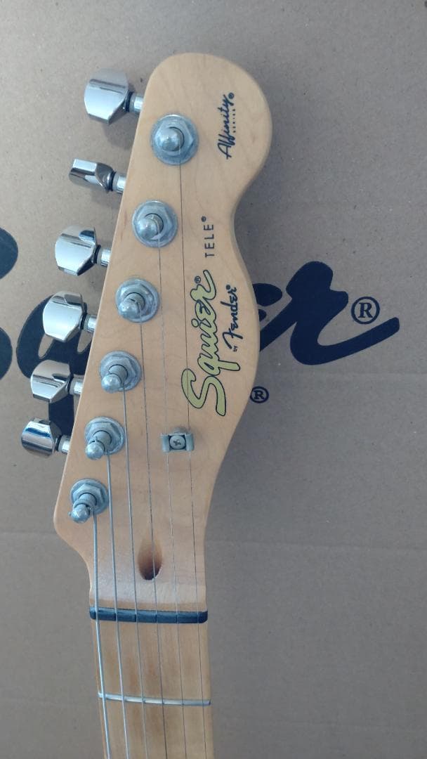 SQUIER テレキャスター Affinity バタースコッチブロンド