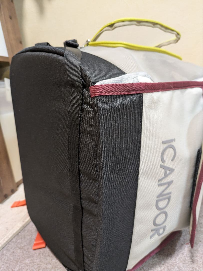 ICANDOR　犬猫キャリーバッグ MISTYGrey