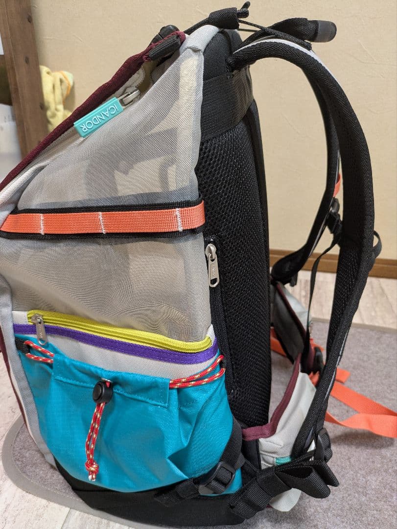 ICANDOR　犬猫キャリーバッグ MISTYGrey