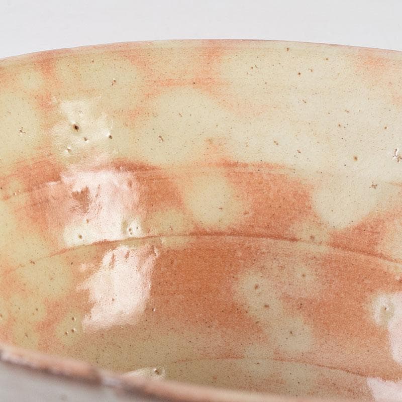 茶道具　京焼　音羽山房　番浦史郎作　窯変　茶碗　共箱　M　R9284