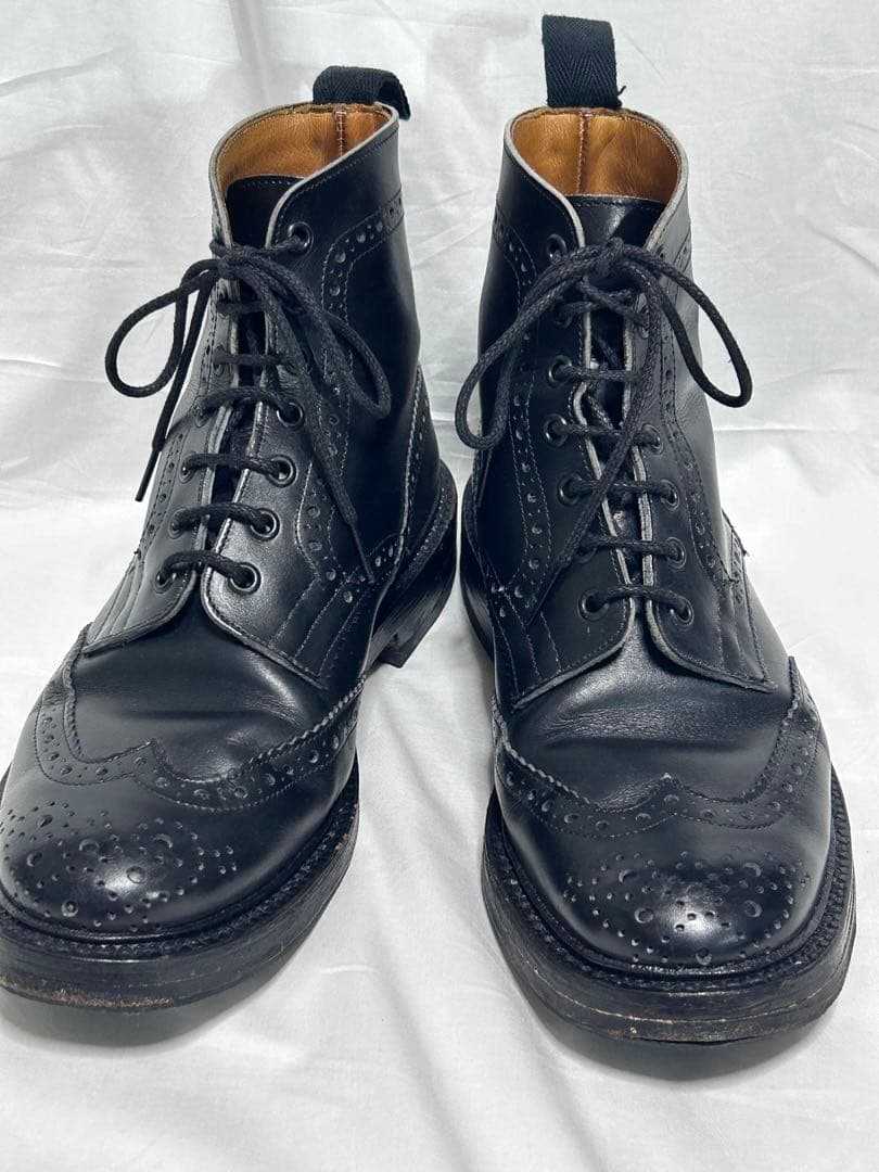 Tricker's / MALTON / M2508 / 黒 7.5 箱無し