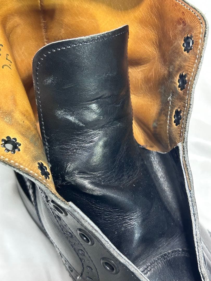 Tricker's / MALTON / M2508 / 黒 7.5 箱無し