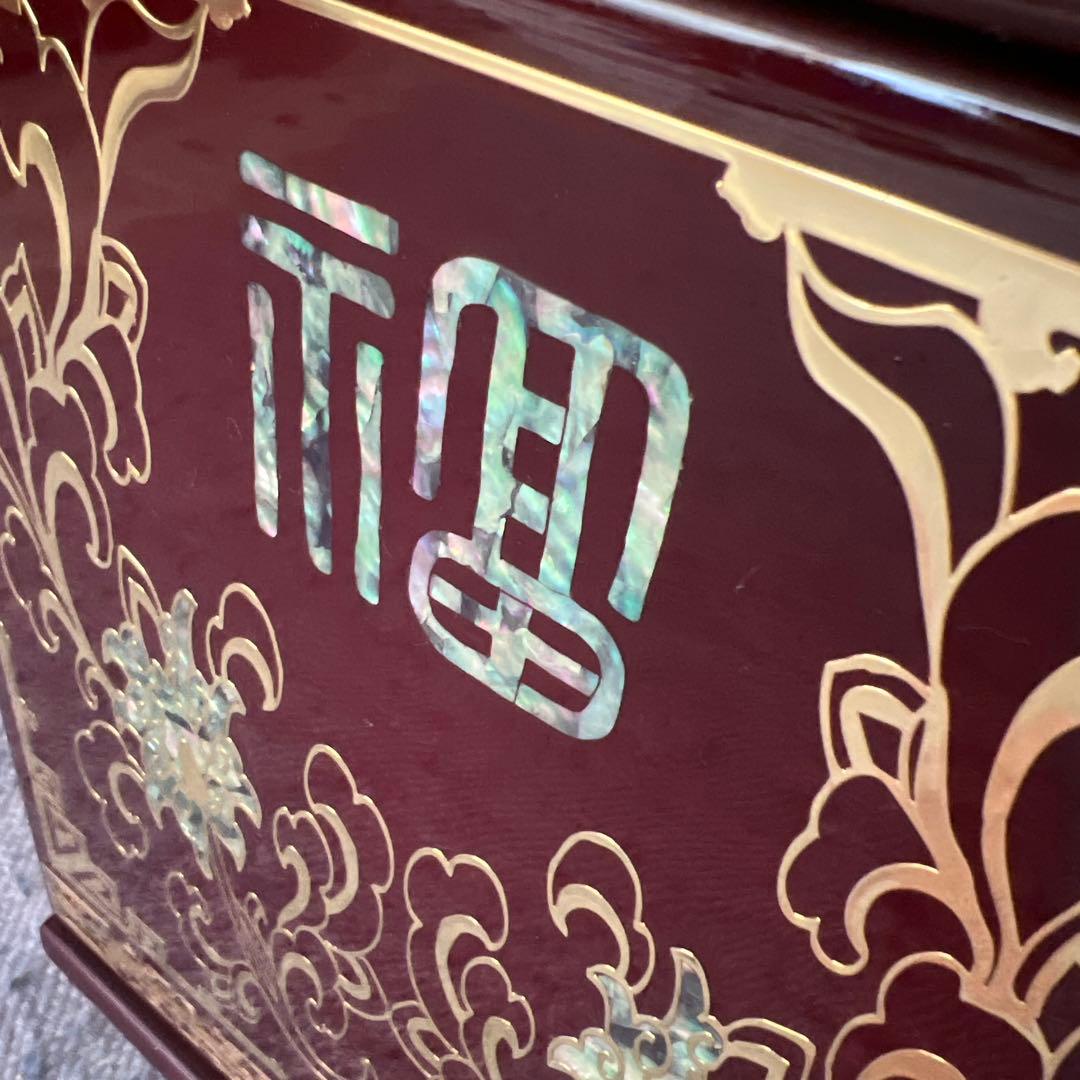 漆器／お化粧ボックス/アクセサリーボックス＠半額以下