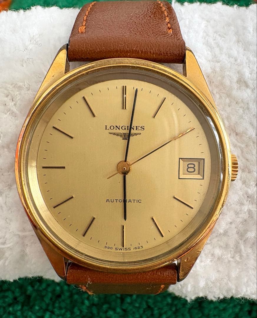 ロンジン ヴィンテージ 自動巻き デイト付 腕時計　1960s〜70s