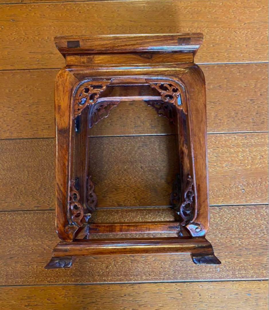 中国アンティーク　飾り台