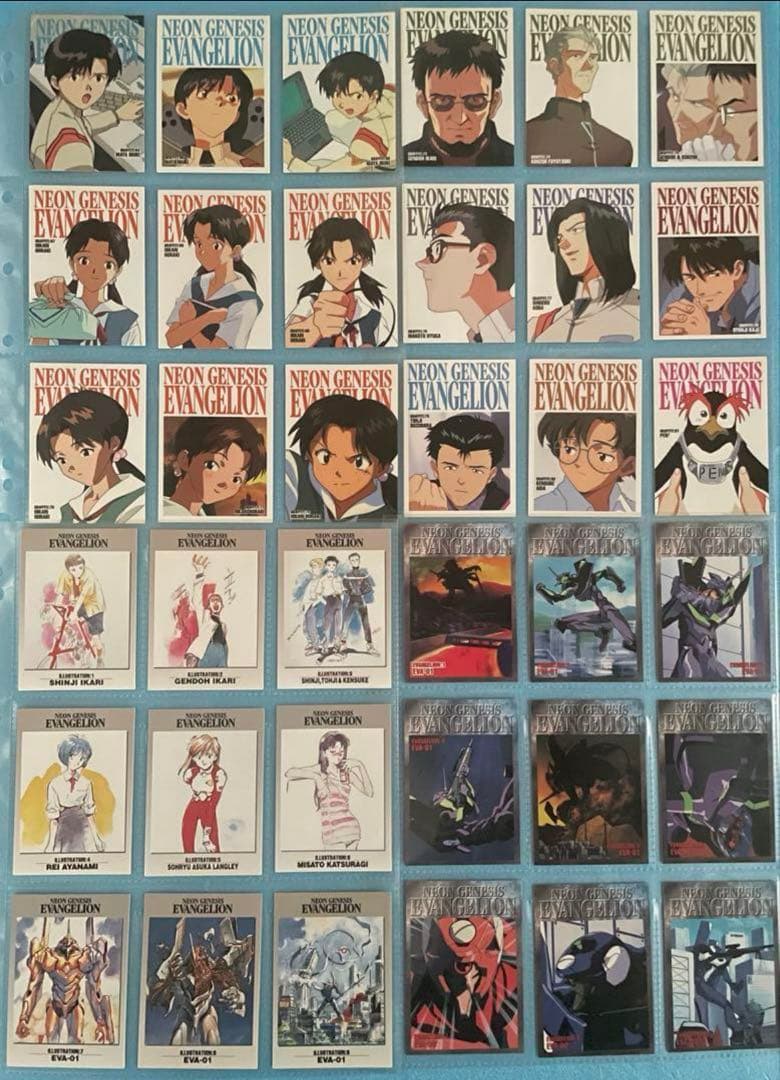 エヴァンゲリオン　カードダスマスターズ　第壱集　第弐集　コンプ　他特典付き❗️