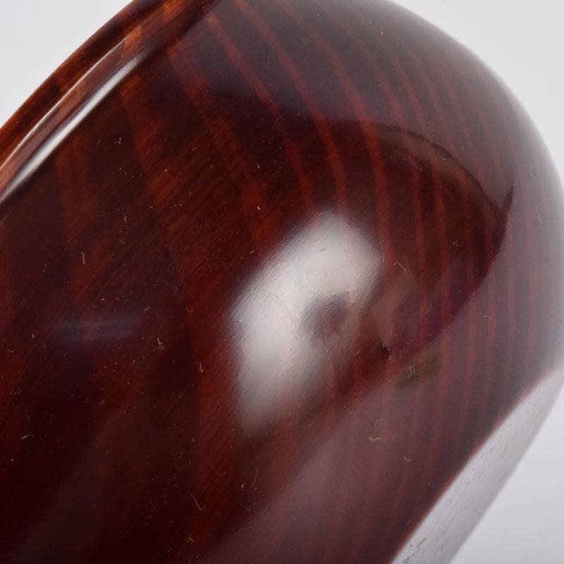 茶道具　加賀蒔絵師　田中宗凌作　早梅に鴛鴦蒔絵　割蓋茶器　共箱　V　8523