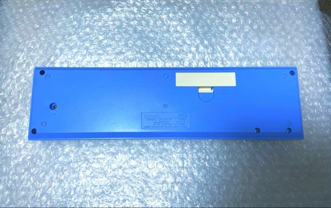 Casio PT-1☆ミニシンセサイザー☆ブルー☆超レアカラー☆