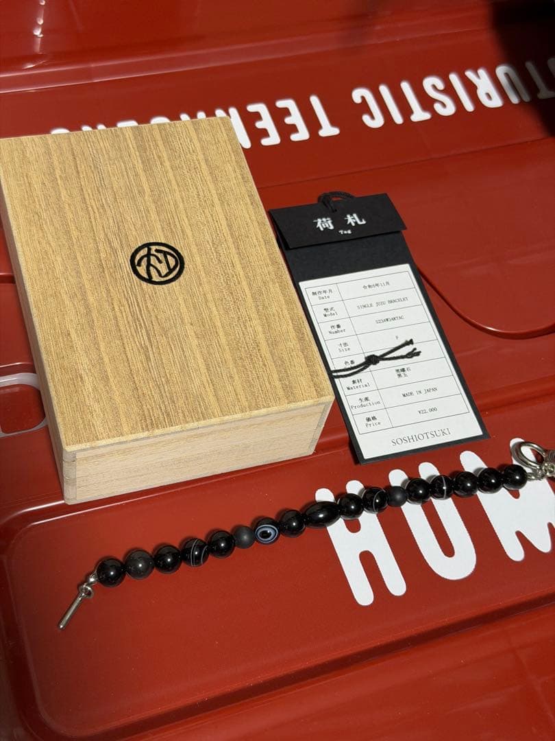 アクセサリー SOSHIOTSUKI SINGLE JUZU BRACELET 23aw
