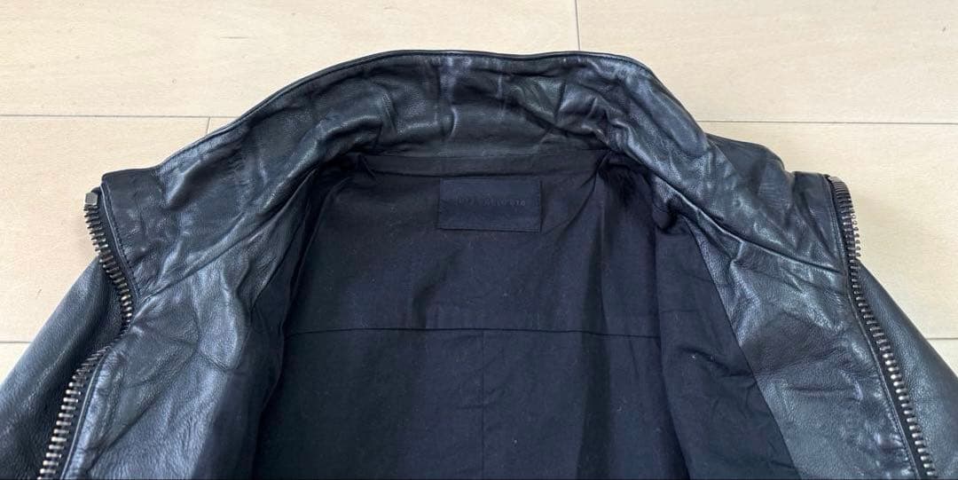 junhashimoto BIG ZIP INNER RIDERS ブラック