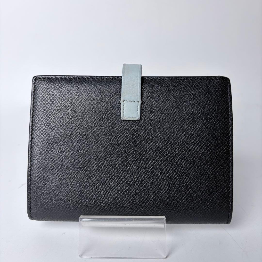 セリーヌ　ミディアムストラップウォレット　マルチファクション　二つ折り財布