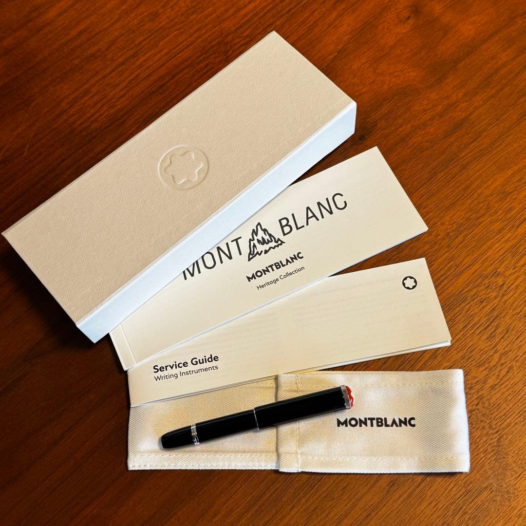 MONTBLANC ヘリテイジルージュエノワールベイビー ペンポーチ付き 希少品