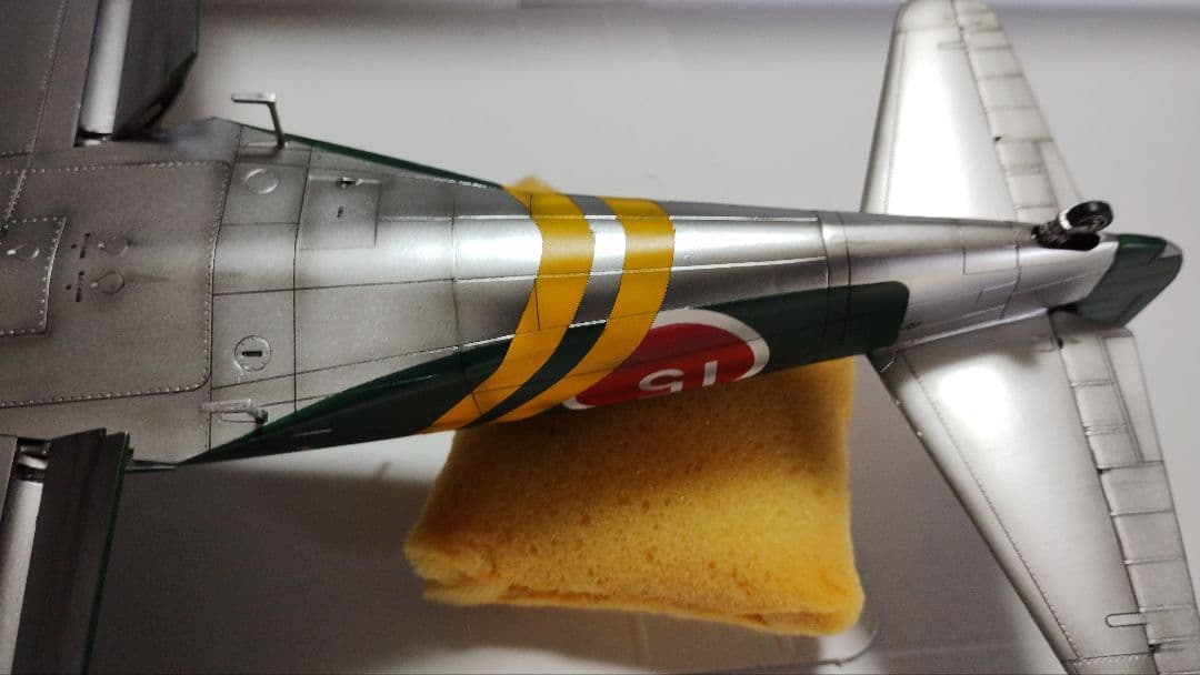 プラモデル完成機　1/32　川西　紫電改