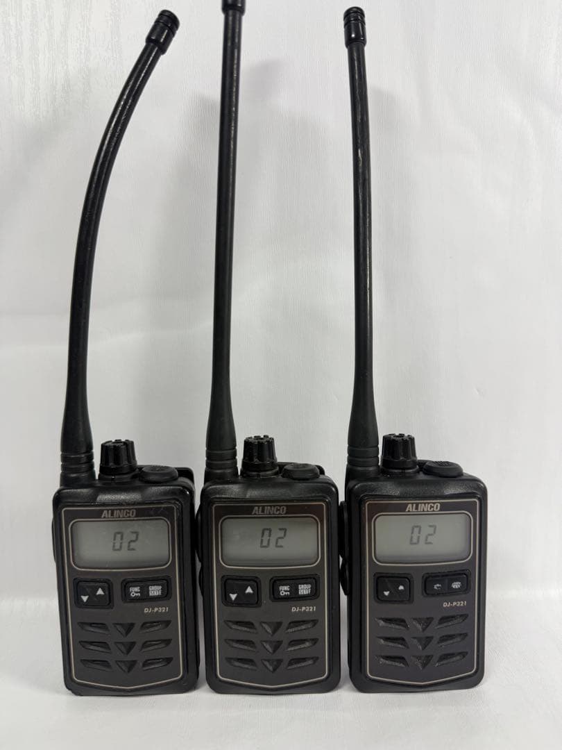 ALINCO DJ-P321 トランシーバー 3台セット