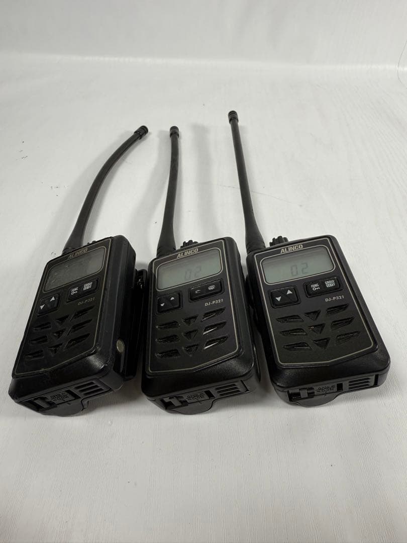 ALINCO DJ-P321 トランシーバー 3台セット