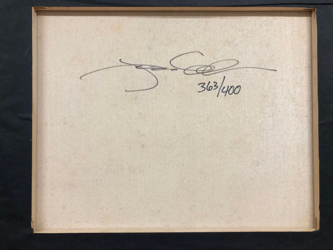 ジェームズ・コールマン James Coleman 風景画 油彩額縁 サインあり