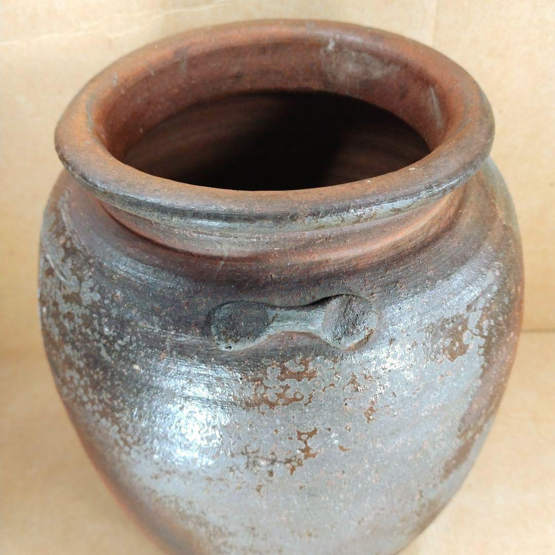 ボチャ【本物保証】古備前三耳種壷 桃山時代 古備前鑑定委員会鑑定書付≪干≫