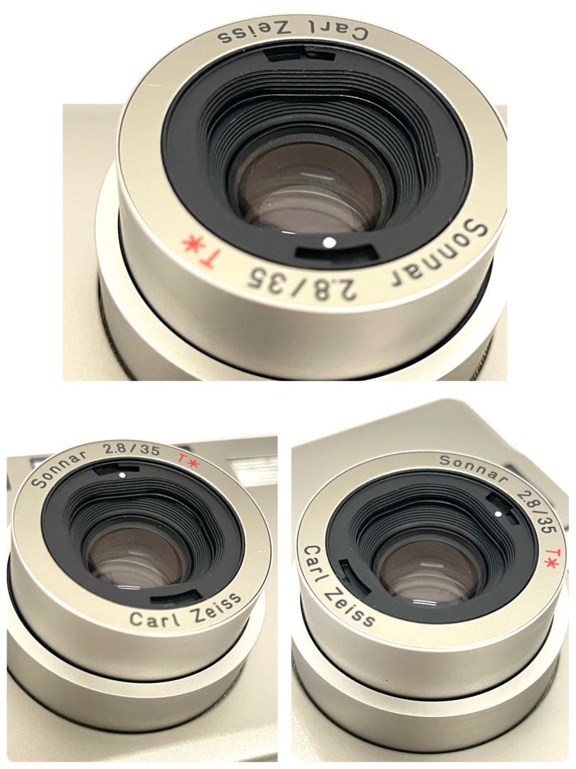 CONTAX コンタックス T3 前期型 コンパクトフィルムカメラ シルバー
