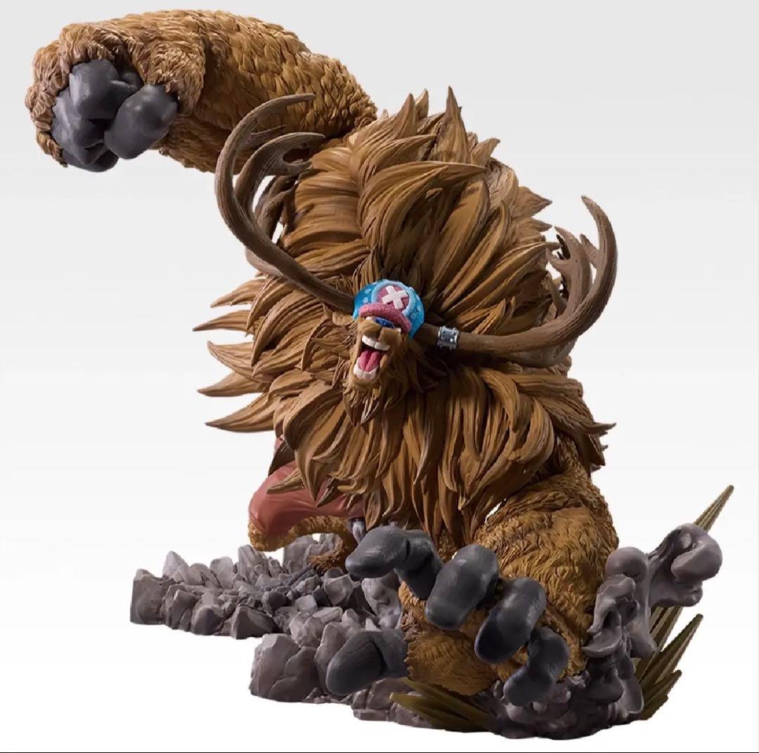 ワンピース一番くじ　魂豪示像 A賞 ルフィ B賞　チョッパー