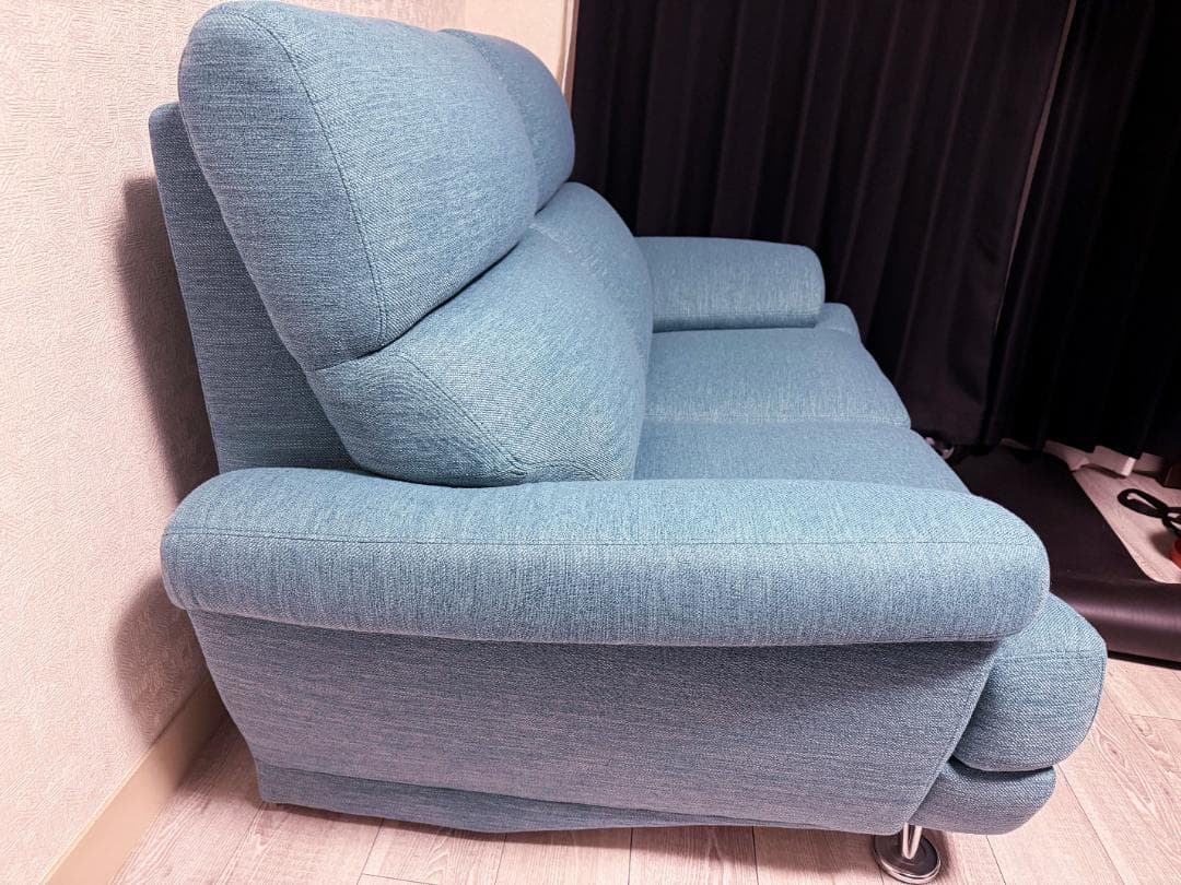 3人掛け布張りソファ(NポケットA13 DR-TBL)