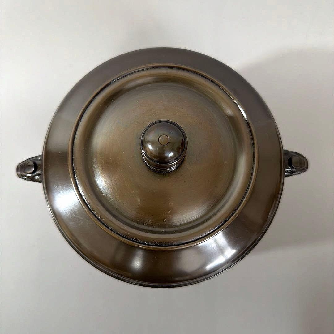 茶道具 唐銅 唐金 皆具 台子 一ノ瀬宗辰 造