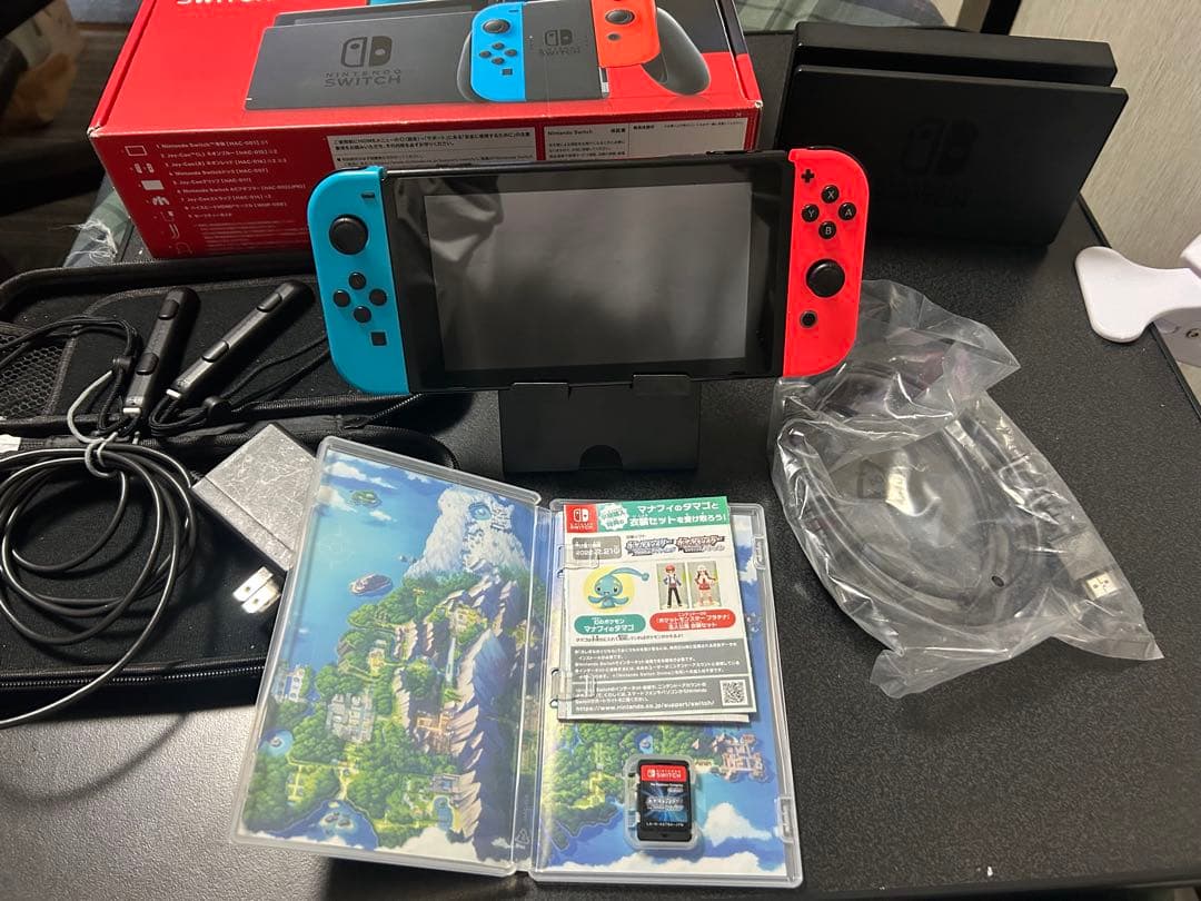 Nintendo Switch 本体 ➕本体ケース➕ソフト ➕ スタンド➕SD付