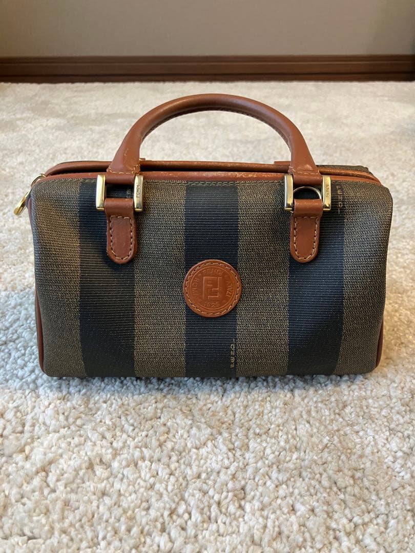 FENDI ペカン柄 ミニボストン