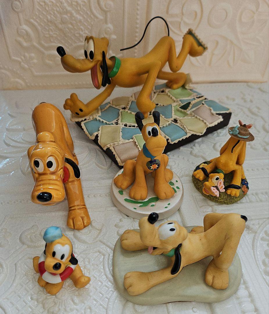 希少 ディズニーリゾート プルートヴィンテージ フィギュア まとめ売り