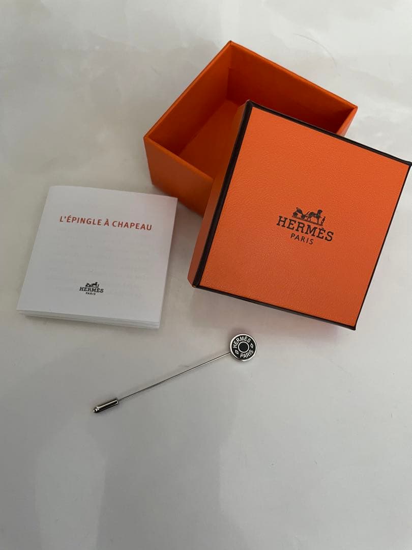 HERMESエルメスハットピンセリエブローチ