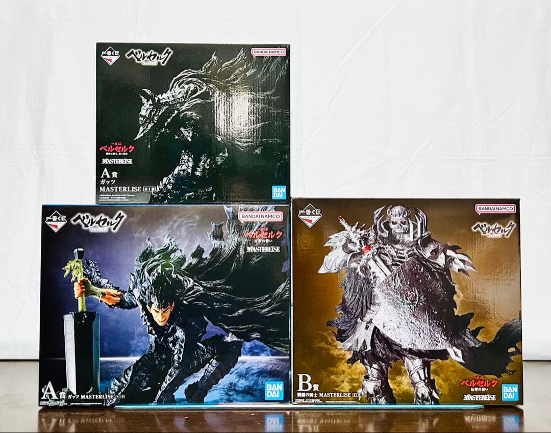 一番くじ ベルセルク フィギュア 3点セット おまけ付き(^-^)