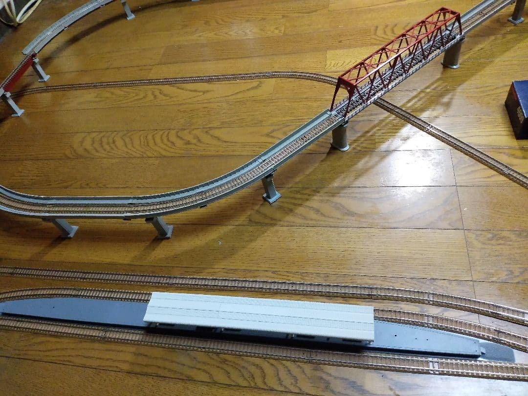 Nゲージ.TOMiX、高架レール.レイアウト、一式