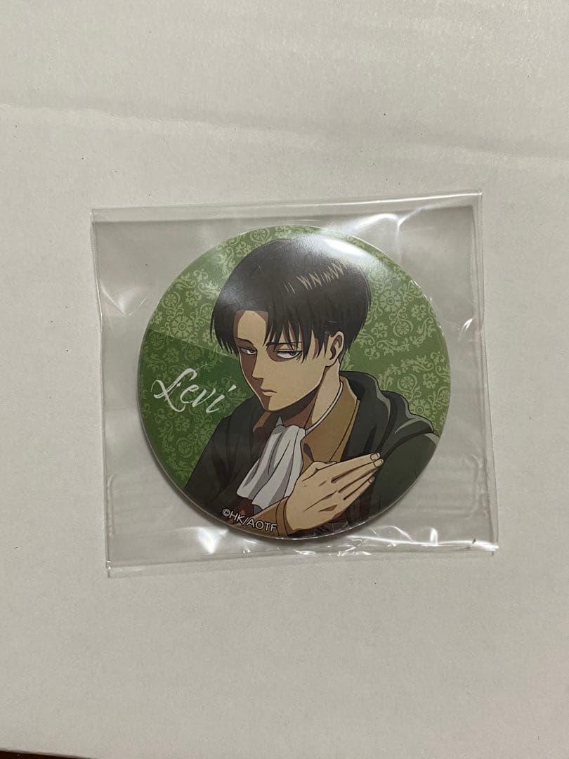 進撃の巨人 くじメイトvol.3 E賞 缶バッジ単品 リヴァイ②