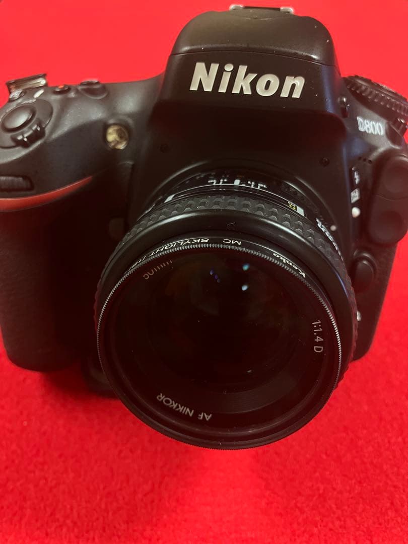 衝撃 新春大特価 ！これが新品同様 Ｄ800 Ｓ数89回 単集点50mm1.4Ｄ