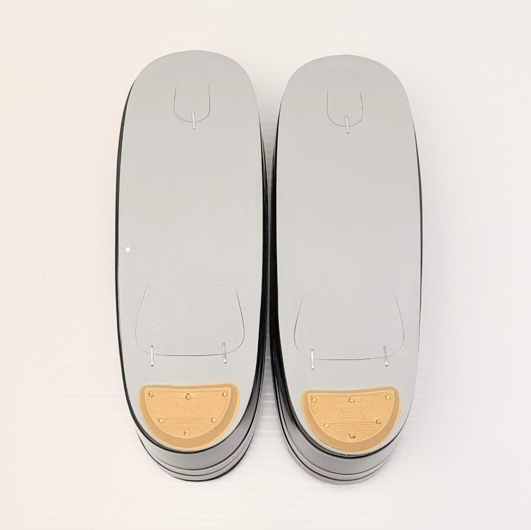 ベロア 3枚芯 ハイヒール 草履バッグ セット ダークブラウン×ベージュ u64