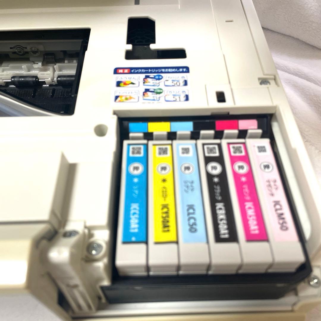 EPSONプリンタ　EP-804AW　ジャンク品　インク付き