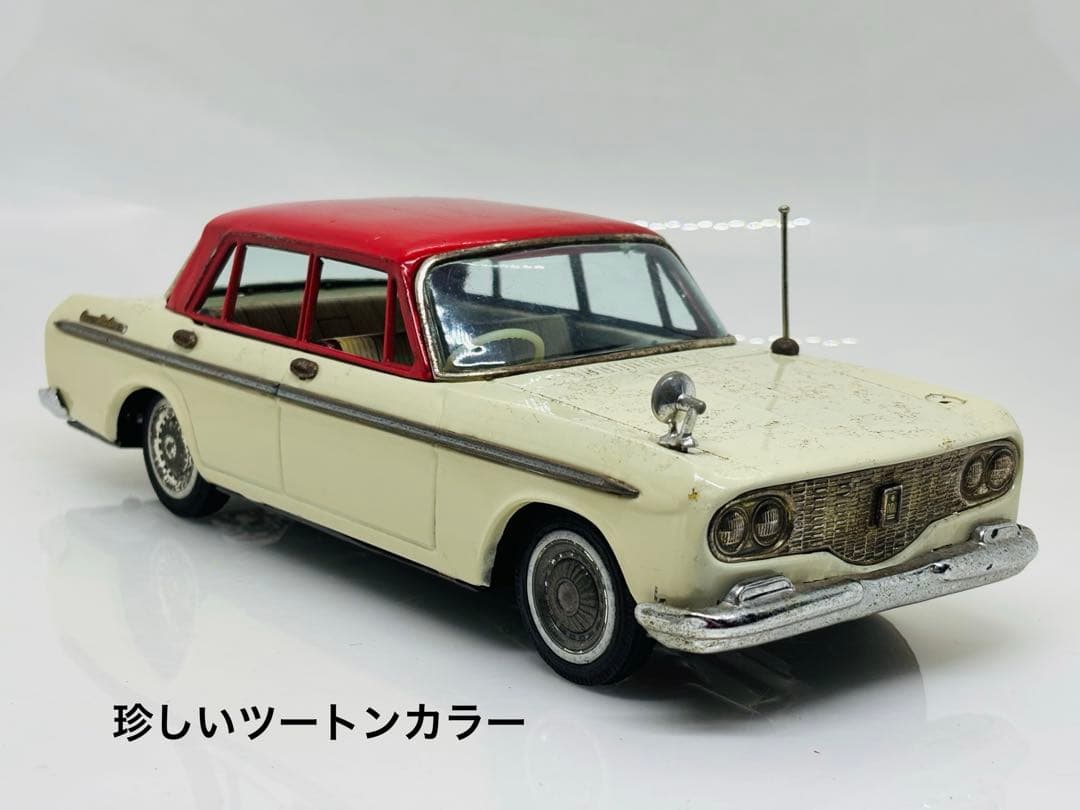モ*ガ様 萬代屋バンダイ当時物ブリキトヨペットクラウンDX1964年発売赤箱シリ