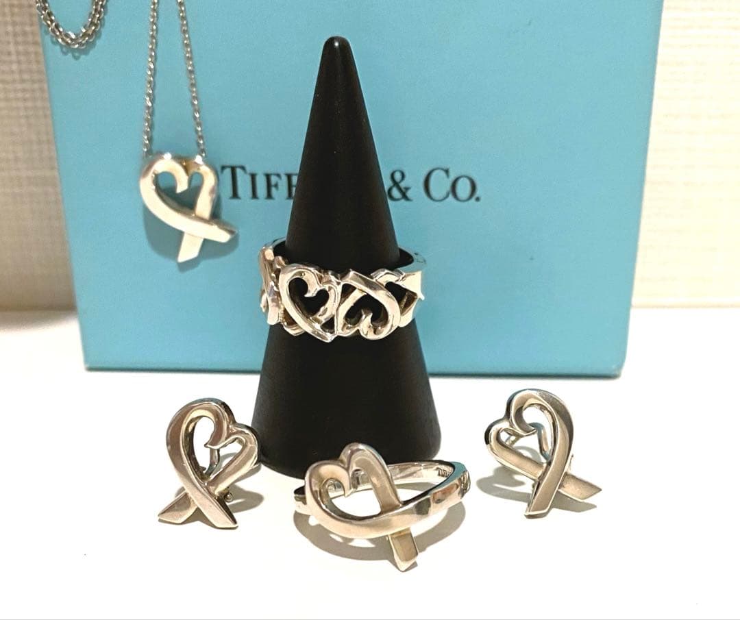 ティファニー パロマピカソ トリプルラビングハート リング SV925 指輪