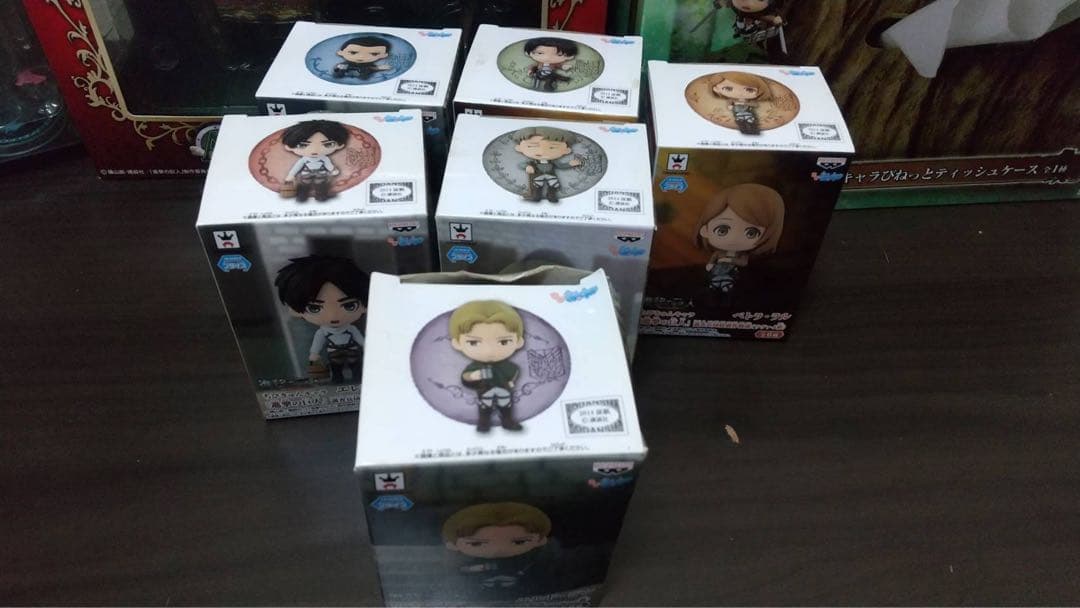 進撃の巨人一番くじ ちびきゅんキャラセットまとめ売り