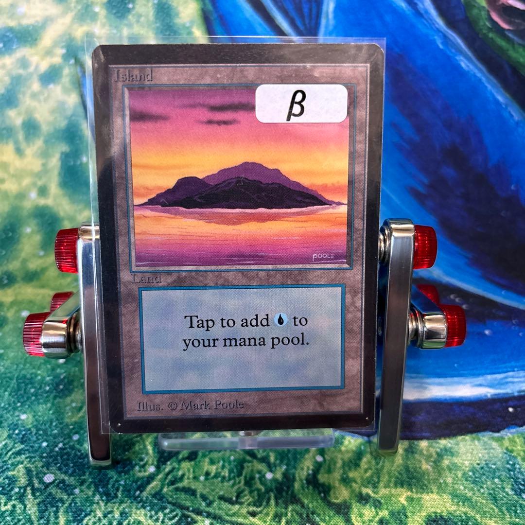 199 《島/》B MTG ベータ　β [LEB] 基本土地