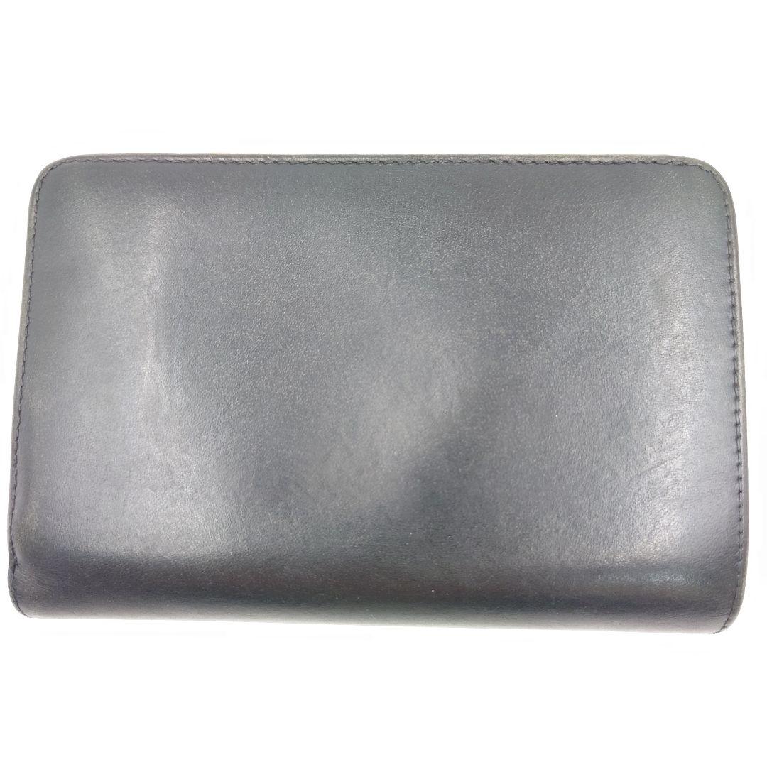 LOEWE 三つ折り財布 レディース ヴィンテージ 黒 アナグラムロゴ ロエベ