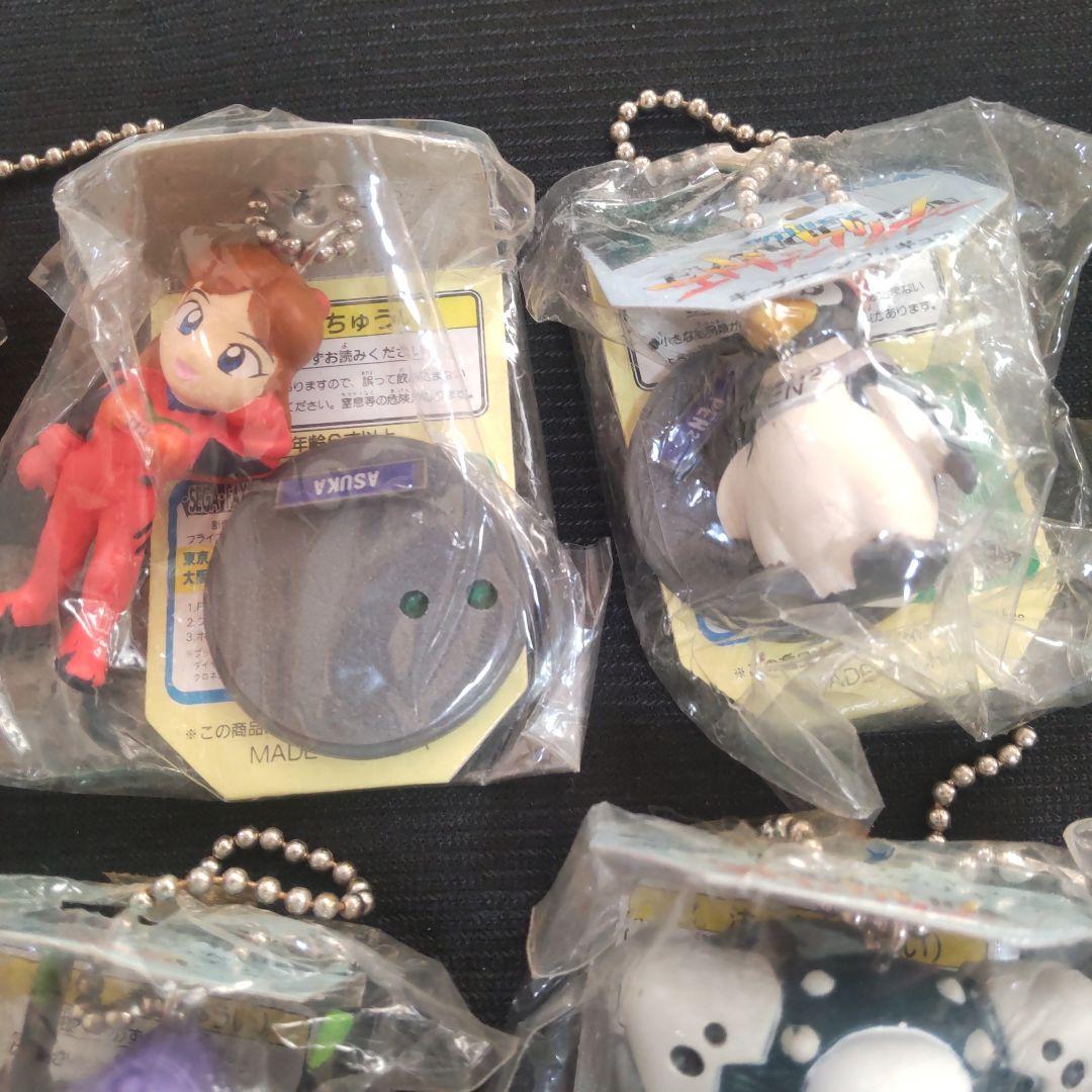 エヴァンゲリオン　キーチェーンフィギュア　11体セット 　30年前の品　レトロ