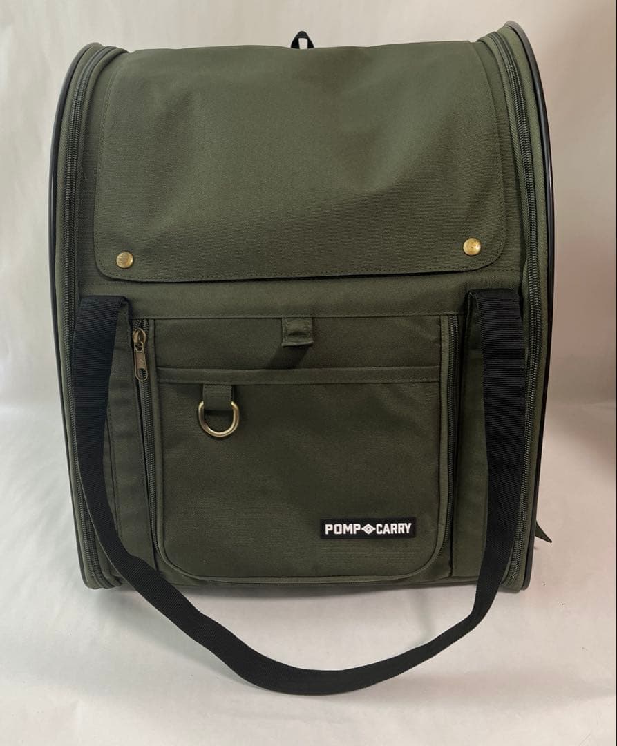 値下げ！【超美品】犬　多機能 ペットキャリー リュック　POMP CARRY　鞄
