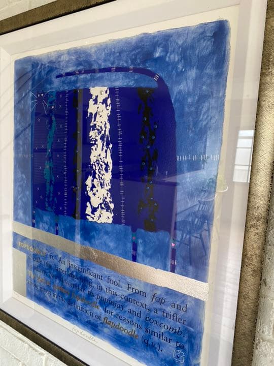 モダンなお部屋にぴったり！華やかで豪華なリトグラフ！